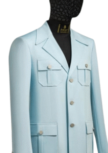 Safari-Inspired 2-Piece Suit