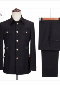 Safari-Inspired 2-Piece Suit