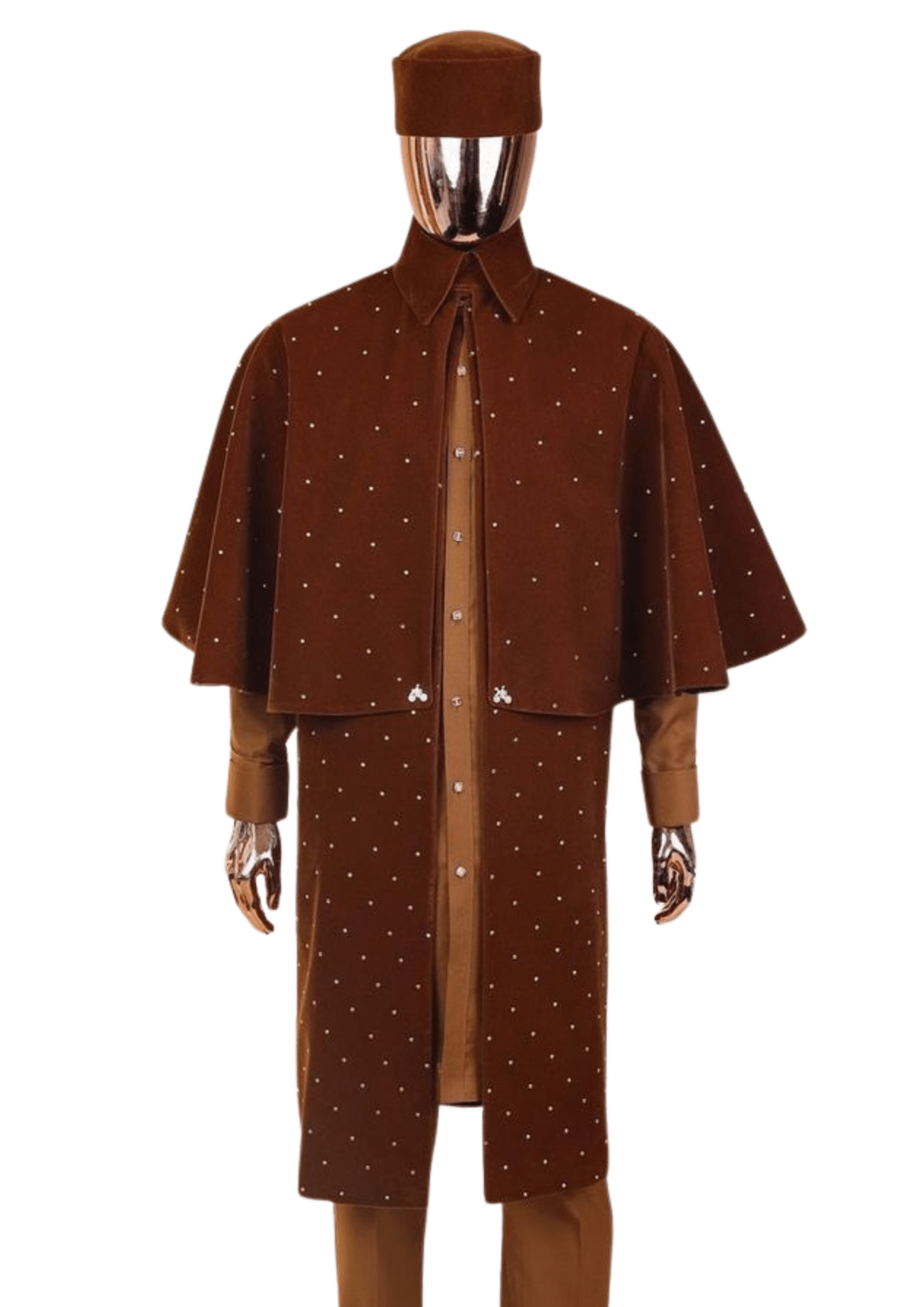 Stone-Embellished Agbada