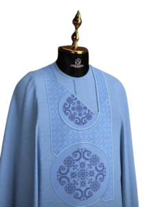 Agbada with Intricate Embroidery