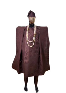 Royal Aso Oke Agbada for Men