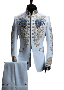 Royal Suit with Embroidery