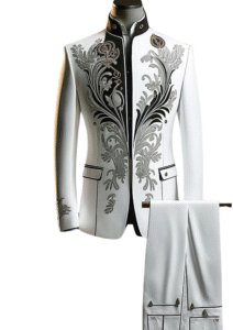 Embroidered Regal Suit Set